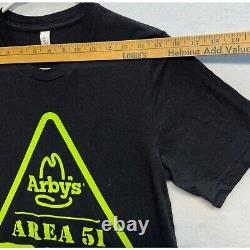 T-shirt graphique Alien Arby's Area 51 en très rare édition limitée taille S 2019