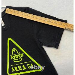 T-shirt graphique Alien Arby's Area 51 en très rare édition limitée taille S 2019