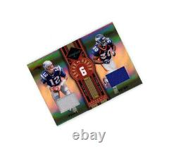 TRÈS RARE 2005 Limité SP JEU-PORTÉ TOM BRADY + PATCHS DE MAILLOT DE TOUCHDOWN /25 ? UTILISÉ VOIR