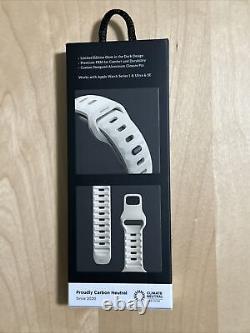 TRÈS RARE ÉDITION LIMITÉE 1ère Édition NOMAD Bracelet Sport FKM pour Apple Watch Brillant 45/49mm