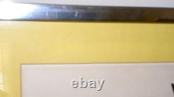 TRES RARE Gravure sur bois de Rosalind Smith LE BALANCIER Édition limitée signée 28/100
