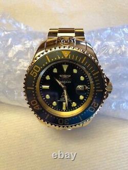 TRÈS RARE INVICTA M#31017 54mm Grand Diver Édition Limitée de 15 Ans 301 sur 999