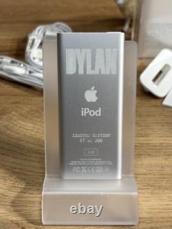TRÈS RARE IPOD NANO 2ÈME GÉNÉRATION BOB DYLAN 2007 NOUVELLE ÉDITION LIMITÉE N° 67/200