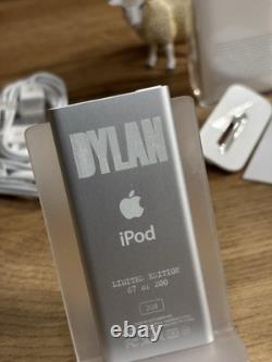 TRÈS RARE IPOD NANO 2ÈME GÉNÉRATION BOB DYLAN 2007 NOUVELLE ÉDITION LIMITÉE N° 67/200