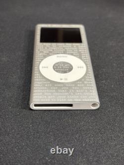 TRÈS RARE IPOD NANO 2ÈME GÉNÉRATION BOB DYLAN 2007 NOUVELLE ÉDITION LIMITÉE N° 67/200