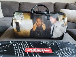 TRÈS RARE ! Sac de voyage en édition limitée Sprayground x Tupac ! EXCELLENT ! Lire De
