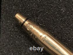 TRÈS RARE - Stylo en or massif 21 carats Cross 21e siècle Édition limitée