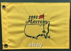 Tiger Woods Limited Edition Very Rare 2005 Masters Signé Avec Authentification