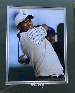 Tiger Woods Limited Edition Very Rare 2005 Masters Signé Avec Authentification