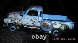 Très Rare 1953 Pickup De Chevy Duck Hunter Avecaccessoires Limited Ed, Danbury Mint