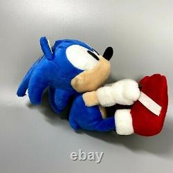 Très Rare 1996 Sonic Le Hedgehog Basket Sonic Plush Poupée Sega 7 Limitée