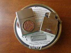 Très Rare Briquet Zippo Millénium 2000 Édition Limitée Gardien de la Flamme Boîte