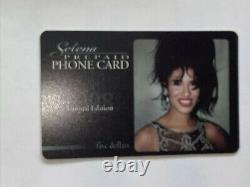 Très Rare! Carte Téléphonique Selena Limited Edition-collectible