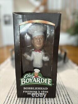 Très Rare Chef Boyardee Bobblehead Édition Limitée Sortie Canada 2014