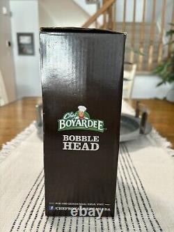 Très Rare Chef Boyardee Bobblehead Édition Limitée Sortie Canada 2014