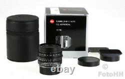 Très Rare Edition Limitée 10 Jahre Summilux Leica Summilux-m 11,4 / 35mm Fle