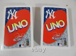 Très Rare Edition Limitée Derek Jeter New York Yankees Uno Set (2007) Complet