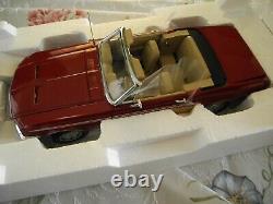 Très Rare Franklin Mint 1/24 1968 Ford Mustang Le Limited Ed, 162/500