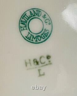 Très Rare Haviland Limoges Schleiger 1154g Casserole De Légumes Carrés Dish & LID