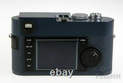 Très Rare Leica Limited Edition Leica M9-p Gris En Finition Bleu Militaire
