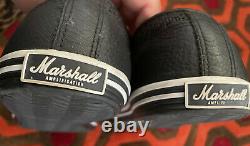 Très Rare Limited Fred Perry Marshall Amplificateur Chaussures Low Logo Broderie Noir