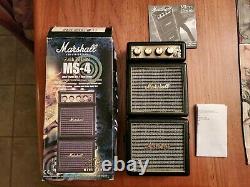 Très Rare! Marshall Ms-4 Zakk Wylde Limited Guitar Mini Doom Amp