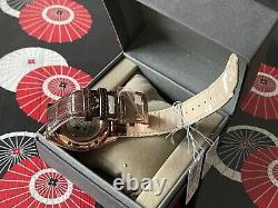 Très Rare Nouveau Seiko Presage Chocolat Enamel Dial Ltd Ed Watch Sarx008 Avec B&p