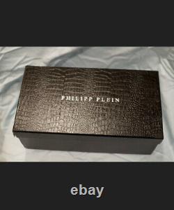 Très Rare Philipp Plein Limited Edition Snakeskin Robe Chaussures King City Shoe