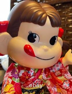 Très Rare ! Poupée FUJIYA Peko-chan Kimono et Salopette 70e Anniversaire Édition Limitée