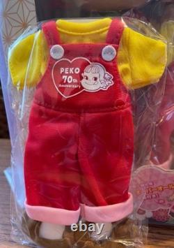 Très Rare ! Poupée FUJIYA Peko-chan Kimono et Salopette 70e Anniversaire Édition Limitée