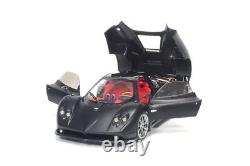 Très Rare Presque Réel 1/18 Pagani Zonda F 2005 Matt Black Limited Edition 500