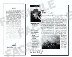 Très Rare Tim Cox Comme Une Dance Signé Et Numérotée, Edition Limitée, Avec Coa