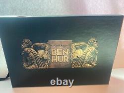 Très rare #11,111 Édition limitée BEN-HUR 50e anniversaire Coffret Blu-Ray DVD