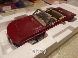 Très rare #392/500 Ford Mustang GT Conv, Rouge, Édition Limitée Franklin Mint