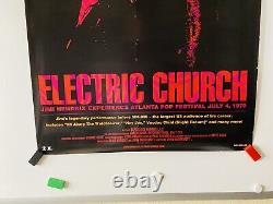 Très rare ! Affiche de film édition limitée 'Jimi Hendrix Electric Church'