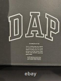 Très rare DAP GAP X Dapper Dan 1 sur 500 Limité physique Homme L Nouveau