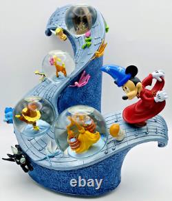 Très rare! Disney Enchères Fantasia Mickey Boule à neige Mini Globes Limitée 350