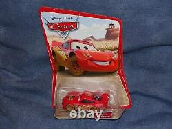 Très rare Disney Pixar Cars Dirt Track Mcqueen 2006 Carte du désert limitée à 500