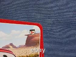 Très rare Disney Pixar Cars Dirt Track Mcqueen 2006 Carte du désert limitée à 500