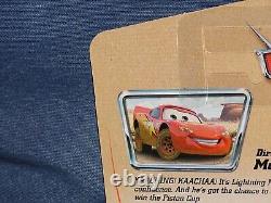 Très rare Disney Pixar Cars Dirt Track Mcqueen 2006 Carte du désert limitée à 500