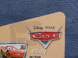 Très rare Disney Pixar Cars Dirt Track Mcqueen 2006 Carte du désert limitée à 500