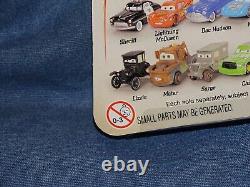 Très rare Disney Pixar Cars Dirt Track Mcqueen 2006 Carte du désert limitée à 500