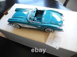 Très rare FRANKLIN MINT 1960 Chevrolet Corvette, Limitée, 124
