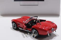 Très rare Franklin Mint 1966 Carroll Shelby's Cobra 427 S/c Édition Limitée Signée