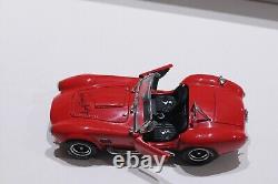 Très rare Franklin Mint 1966 Carroll Shelby's Cobra 427 S/c Édition Limitée Signée