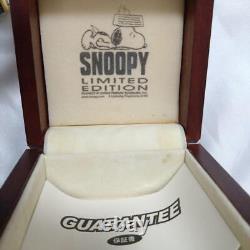 Très rare SNOOPY SNOOPY Édition Limitée de 2001 Automatique squelette