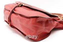 Très rare ! Sac à main Marcie en cuir rouge Chloe Rang AA en édition limitée