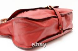 Très rare ! Sac à main Marcie en cuir rouge Chloe Rang AA en édition limitée