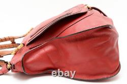 Très rare ! Sac à main Marcie en cuir rouge Chloe Rang AA en édition limitée