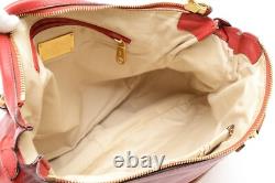 Très rare ! Sac à main Marcie en cuir rouge Chloe Rang AA en édition limitée